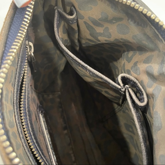 🎉HOST PICK🎉 Rebecca Minkoff navy & silver studded purse - Picture 11 of 13